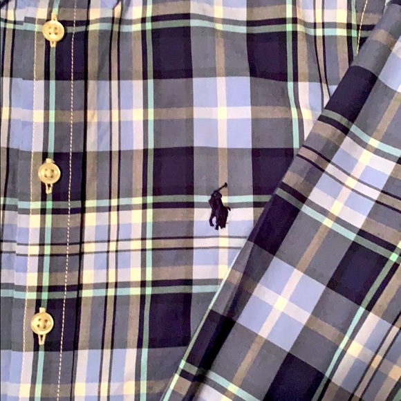 Ralph Lauren Boys Button Up Shirt. size M 10/12 - Picture 2 of 6